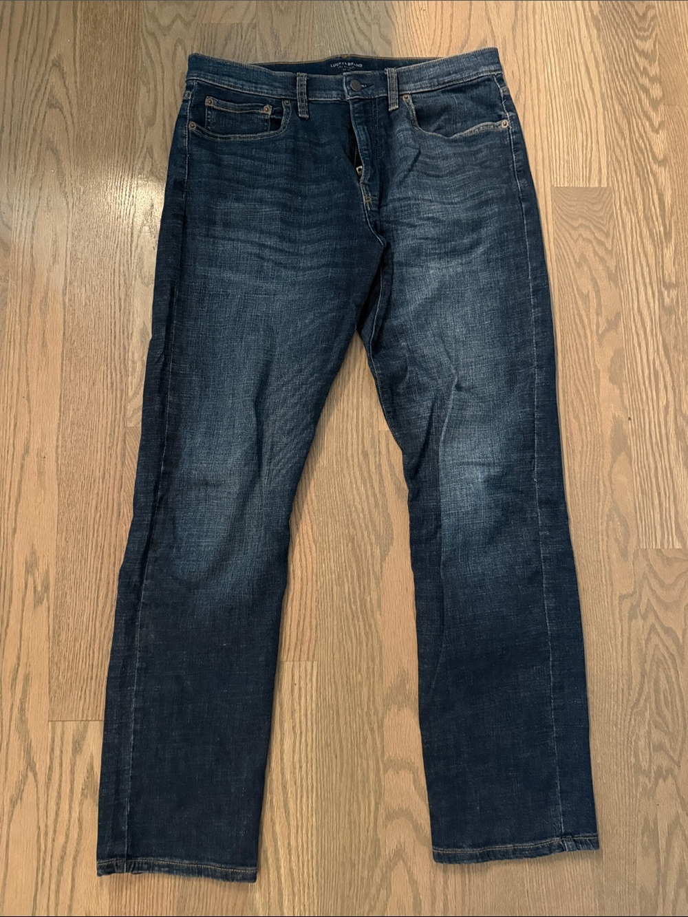 Lucky Brand Men's Indigo Straight-Leg Jeans 33/32